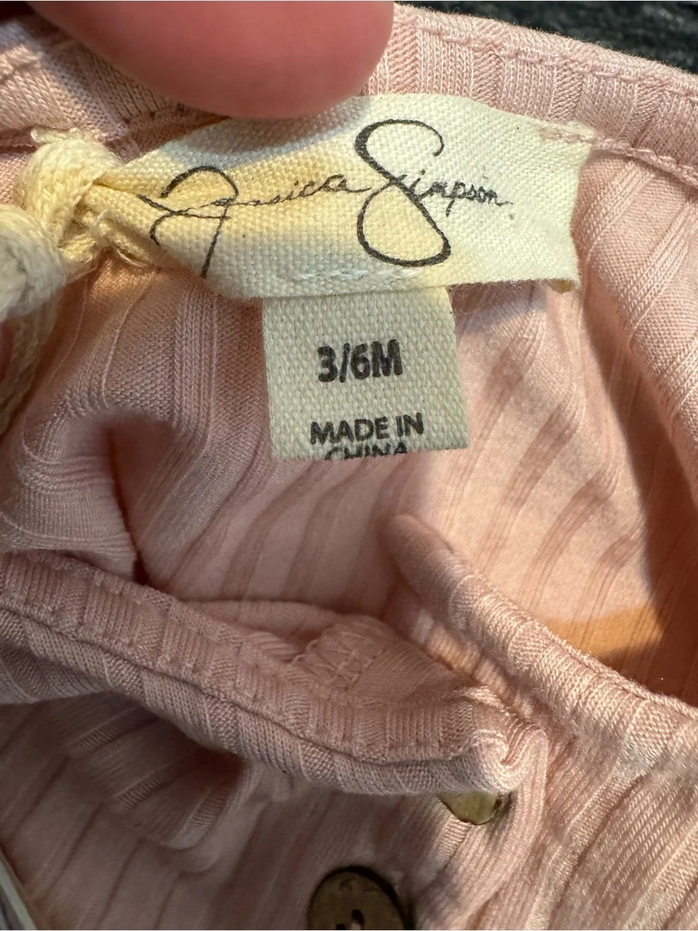 Jessica Simpson Girls Clothes (4 pieces) 3-6M